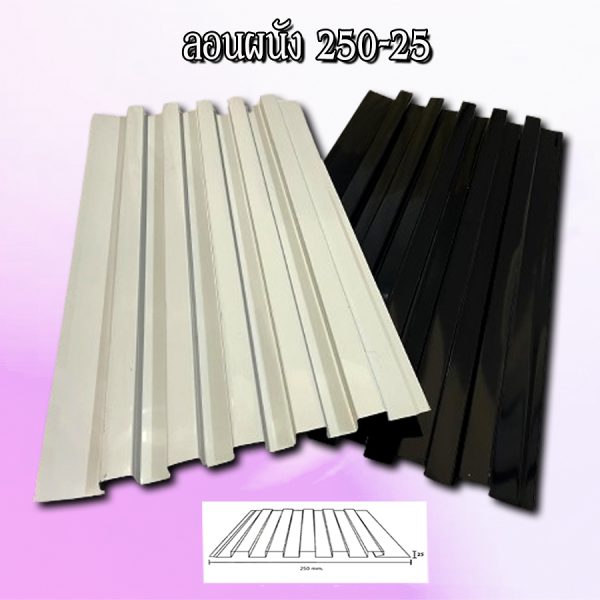 ฝ้า ลูกฟูกลอนลึก 250-25