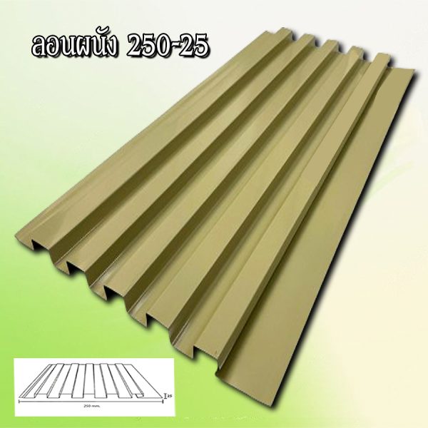 ฝ้า ลูกฟูกลอนลึก 250-25