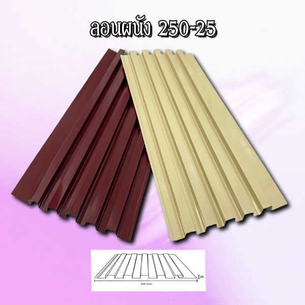ฝ้า ลูกฟูกลอนลึก 250-25