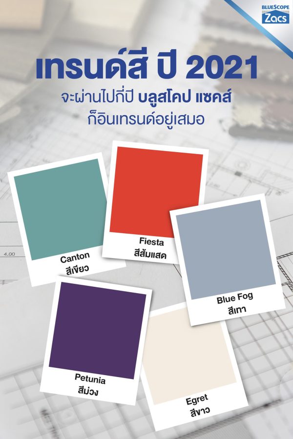 เอเชี่ยน ไวท์ บลูสโคป แซคส์ (BLUESCOPE ZACS®)
